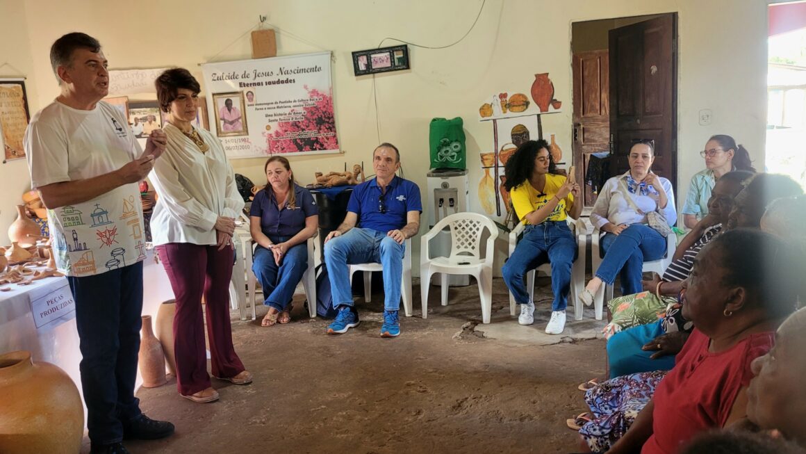 Diretoria do Sebrae Maranhão e Sebrae Nacional visitam comunidade quilombola de Itamatatiua, em Alcântara/MA