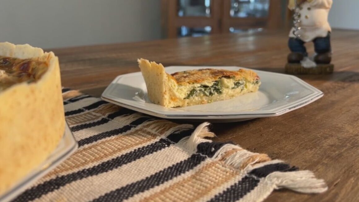 Receita Nosso Campo: aprenda a fazer uma quiche de espinafre